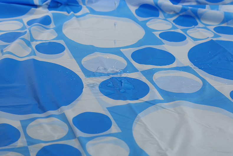 Factory Dedicated PrintingWaterproof Shower Curtain Portable Partition Curtain Wholesale Shower Curtain with Hook