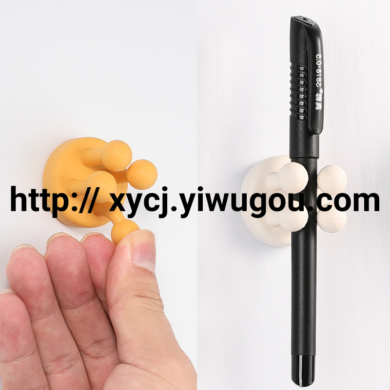 Nail-Free and Non-Marking Hook Strong Adhesive Office Hook Wall Bathroom Paste Hook Kitchen Sticky Hook Waterproof