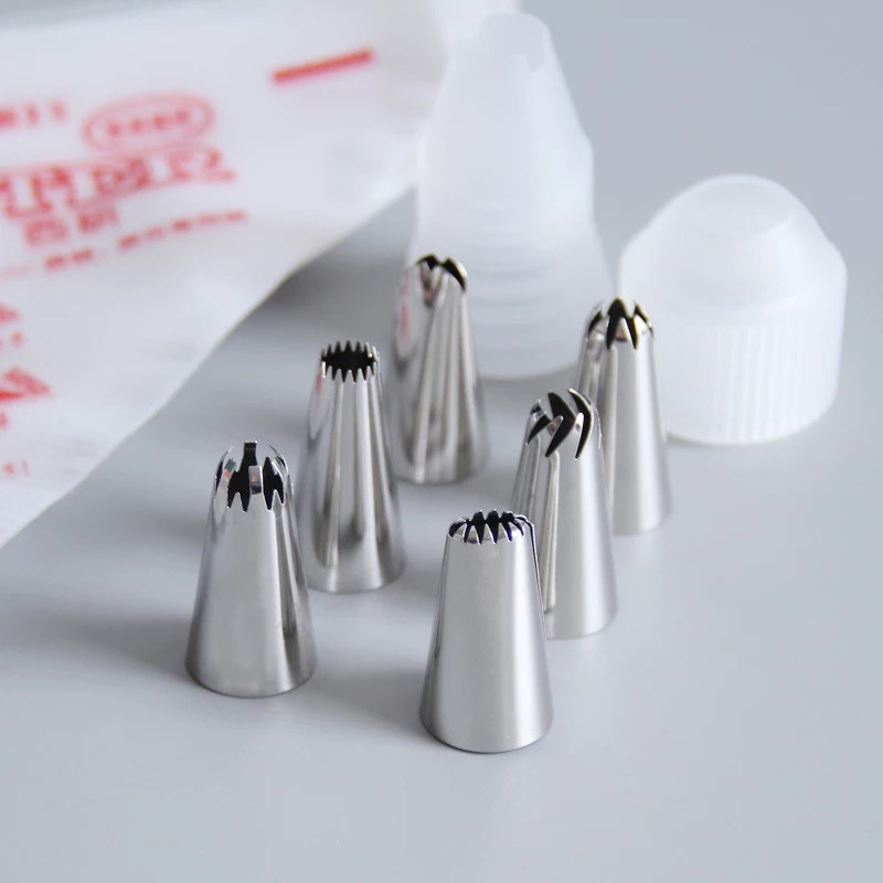 Thickened Disposable Pastry Bag Repeated Use Decorating Bag Pastry Tube Tool Set Large, Medium and Small 100
