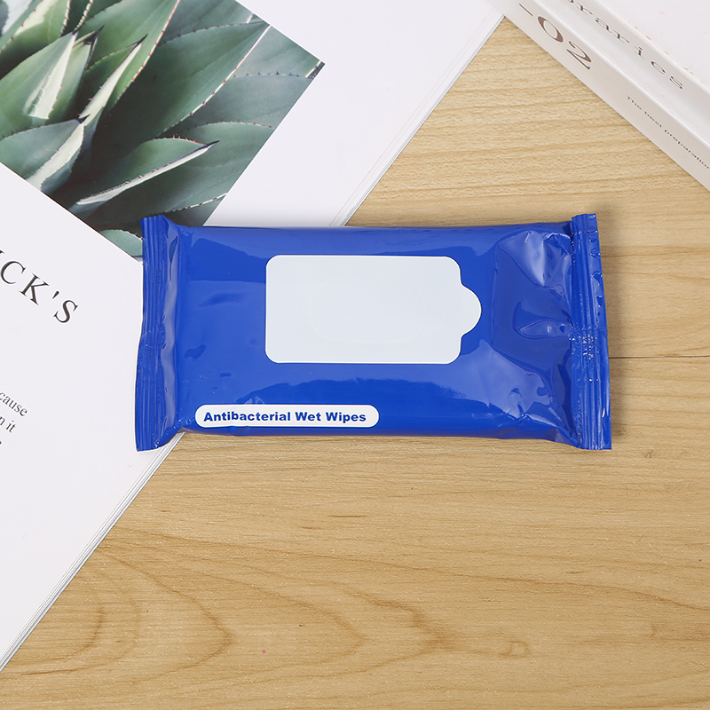 10pcs 99.99% antibacterial wipes, the disposable non - woven wipes, small bag portable portable wipes