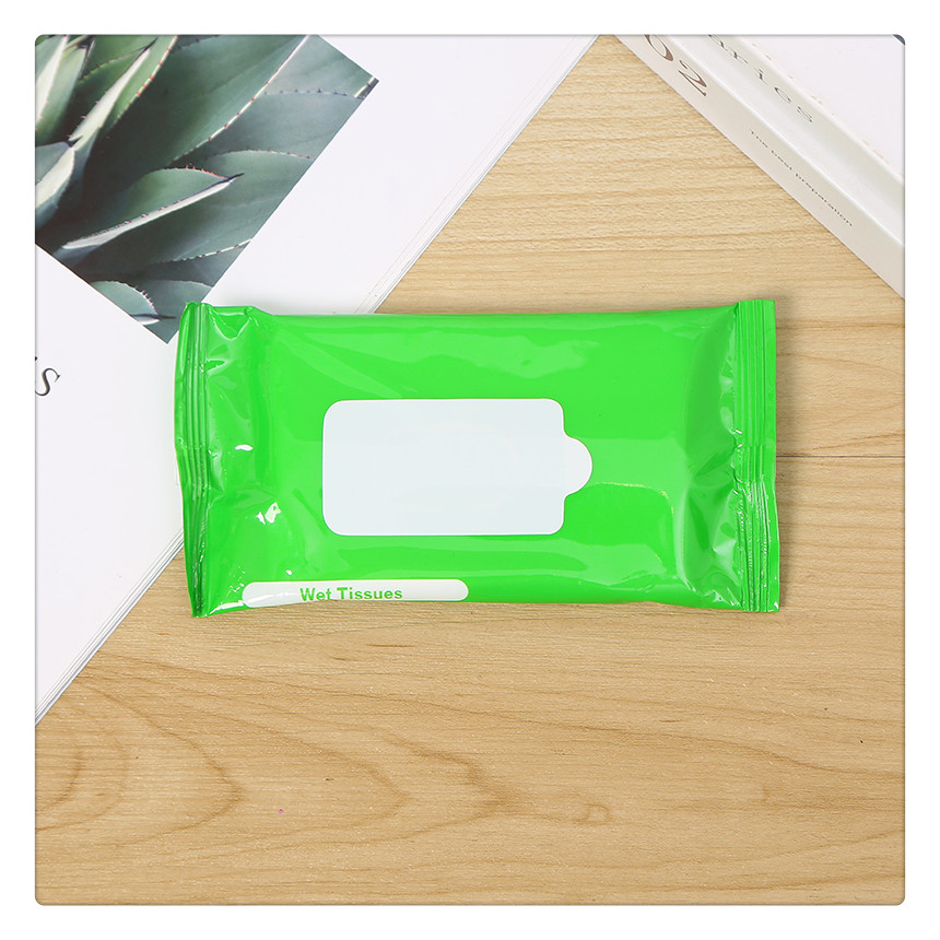 10pcs 99.99% antibacterial wipes, the disposable non - woven wipes, small bag portable portable wipes