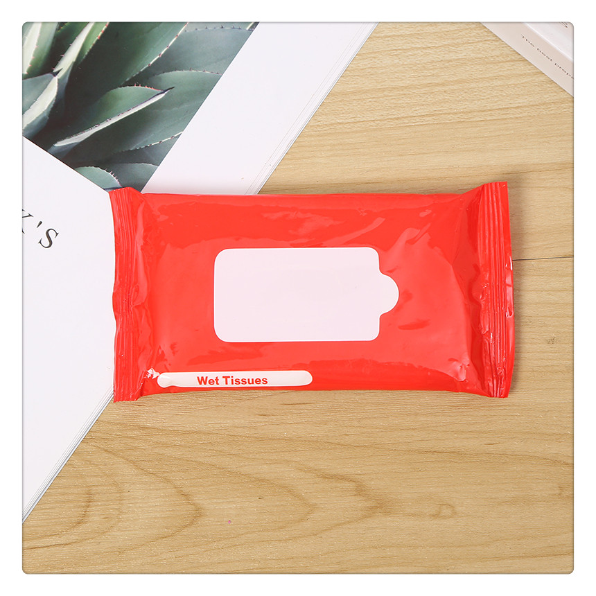 10pcs 99.99% antibacterial wipes, the disposable non - woven wipes, small bag portable portable wipes