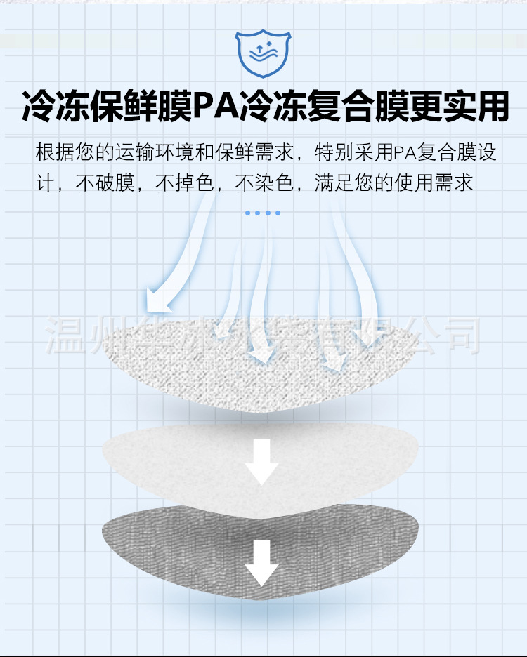 Disposable Ice Pack FreshKeeping Refrigerated Cold Compress Cooling Gel Express Seafood Food SelfAbsorbent Ice Bag