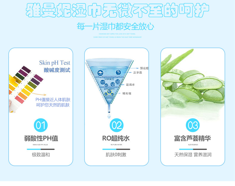 Wet Wipes Baby Removable Portable Small Bag Wet Wipes 10 Pieces Disposable Cleaning Wet Wipes Mother and Baby Gifts