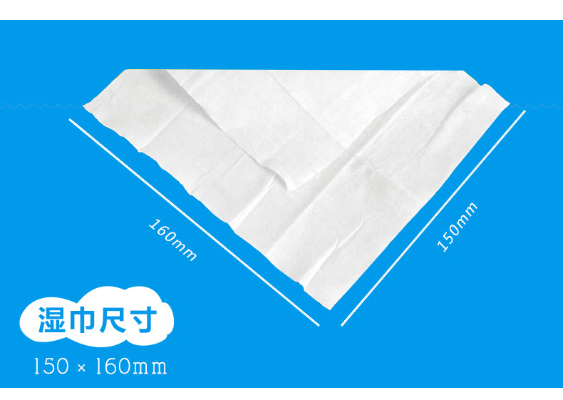 Wet Wipes Baby Removable Portable Small Bag Wet Wipes 10 Pieces Disposable Cleaning Wet Wipes Mother and Baby Gifts