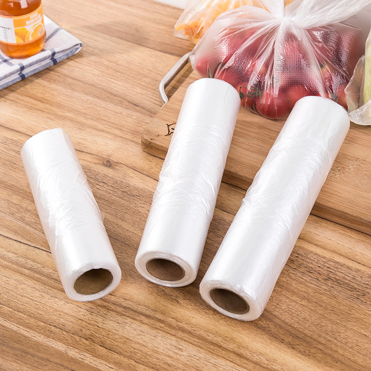 Vest Food Freshness Protection Package Refrigerator Point Break Portable Grocery Bag Disposable Thickened Hand Tear Bag