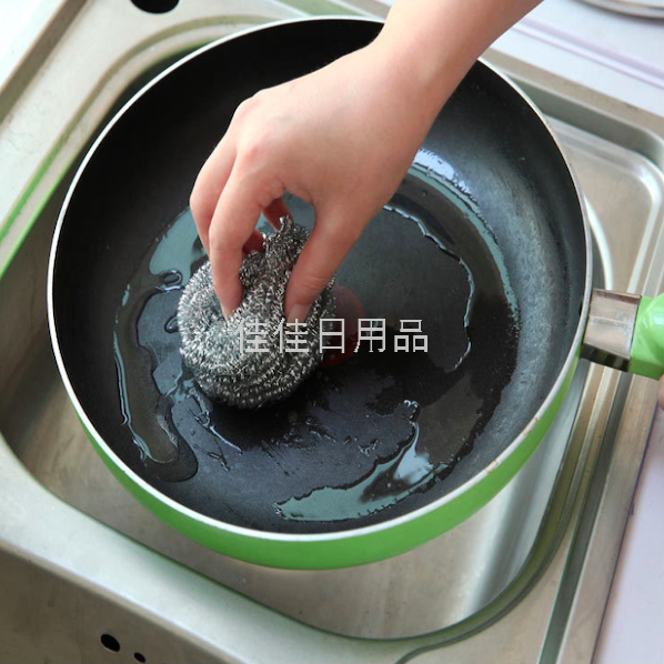 Factory Direct Sales Stainless Steel Wire Ball Cleaning Ball Washing Pot Kitchen Cleaning Products 14G Factory Direct Sales Stainless Steel Wire Ball Cleaning Ball Washing Pot Kitchen Cleaning Products 14G