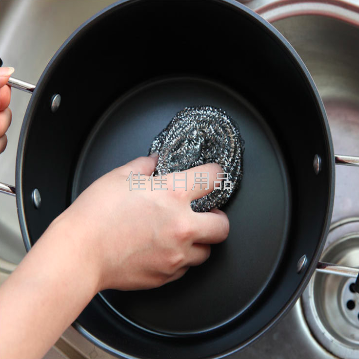 Factory Direct Sales Stainless Steel Wire Ball Cleaning Ball Washing Pot Kitchen Cleaning Products 14G Factory Direct Sales Stainless Steel Wire Ball Cleaning Ball Washing Pot Kitchen Cleaning Products 14G