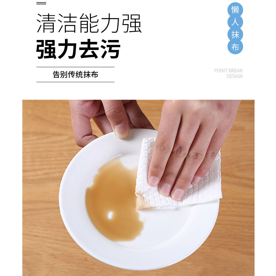 One Piece Dropshipping Washable Lazy Rag Kitchen Wet and Dry Cleaning Degreasing Cleaning products