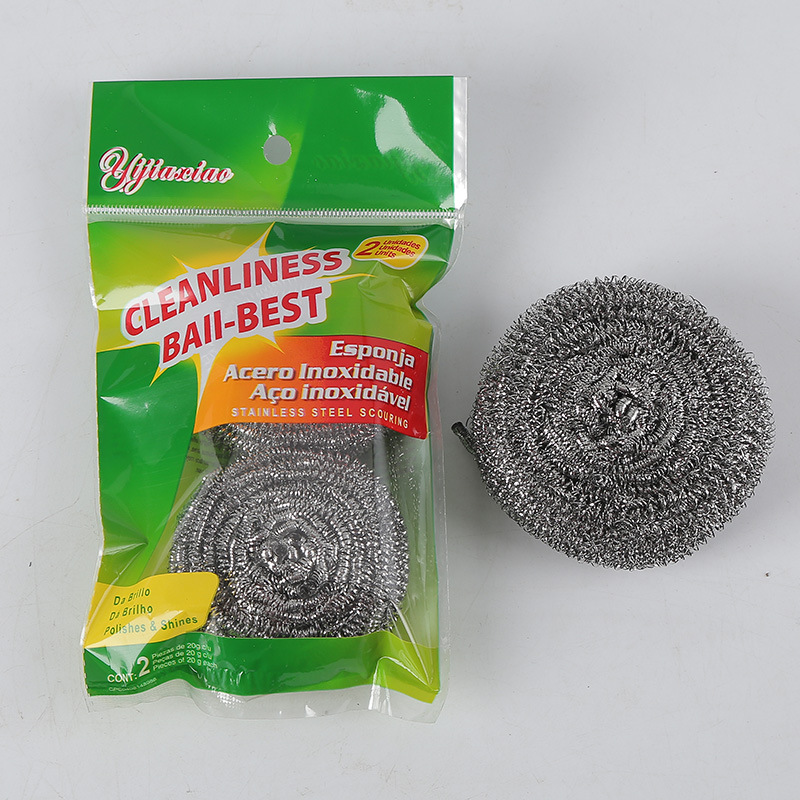 6 Kitchen supplies steel wire cleaning ball cleaning products 6 Installed cleaning ball manufacturers wholesale