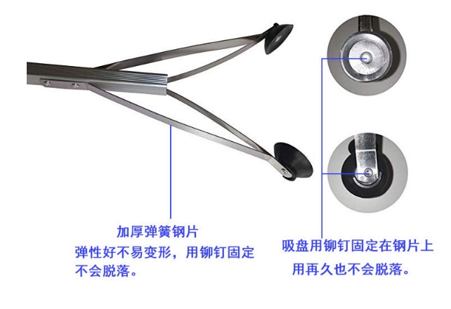 Aluminum alloy garbage clip pickup device  pickup device pliers sanitation cleaning products sanitation clip