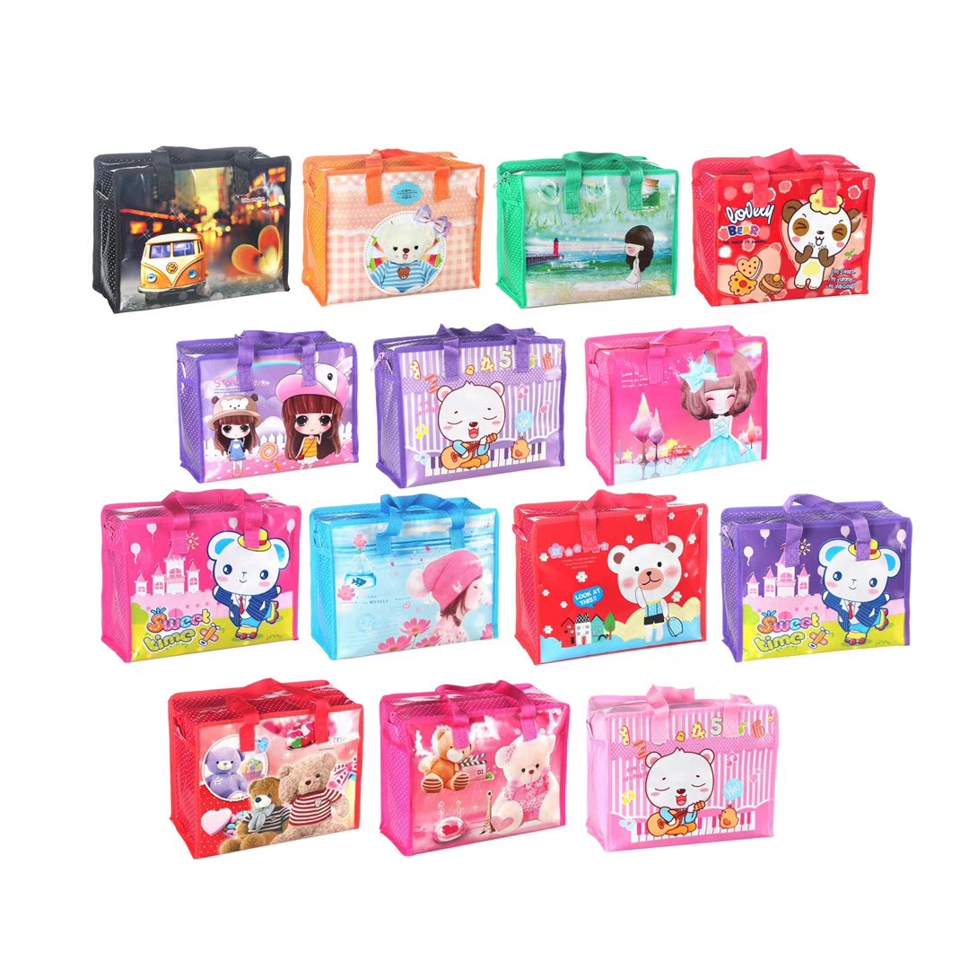 Factory Direct Sales of the New Hand-Held Lunch Box Bag Non-Woven Bag Go out Shopping Bag Storage Bag