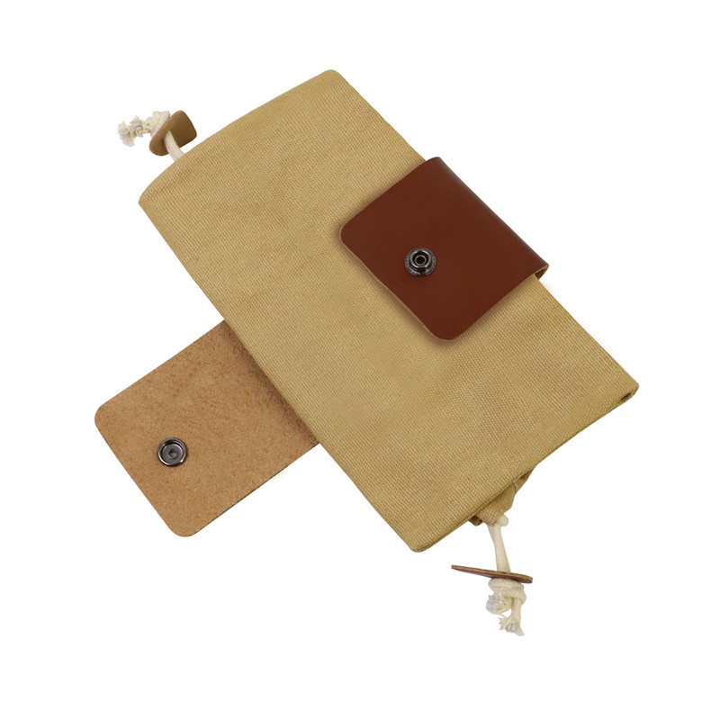 Camping Outdoor Foraging Bag Foraging Bag Wild Fruit Storage Bag Cowhide Waist Hanging Jungle Tool Storage Bag Camping Outdoor Foraging Bag Foraging Bag Wild Fruit Storage Bag Cowhide Waist Hanging Jungle Tool Storage Bag