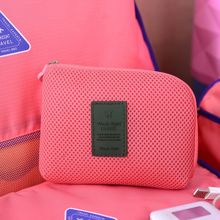 Xingtu Shockproof Mesh Travel Digital Storage Bag Mobile Phone Data Cable Storage Bag Earphone Data Cable Buggy Bag