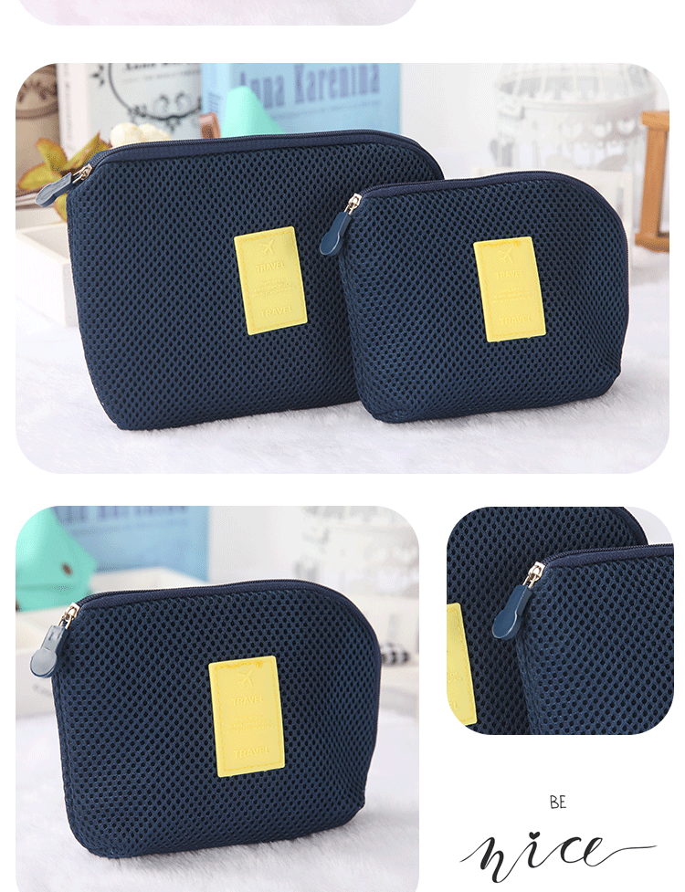Xingtu Shockproof Mesh Travel Digital Storage Bag Mobile Phone Data Cable Storage Bag Earphone Data Cable Buggy Bag
