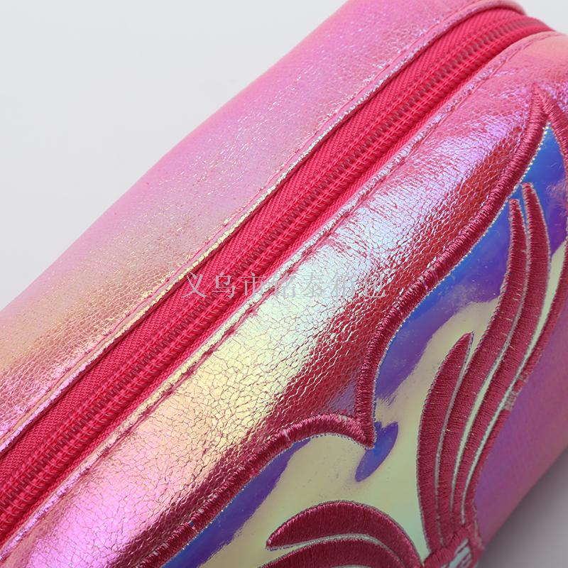 Cross-border hot style crack fish tail prince bag ladies cosmetics bag portable storage bag manufacturers direct sales