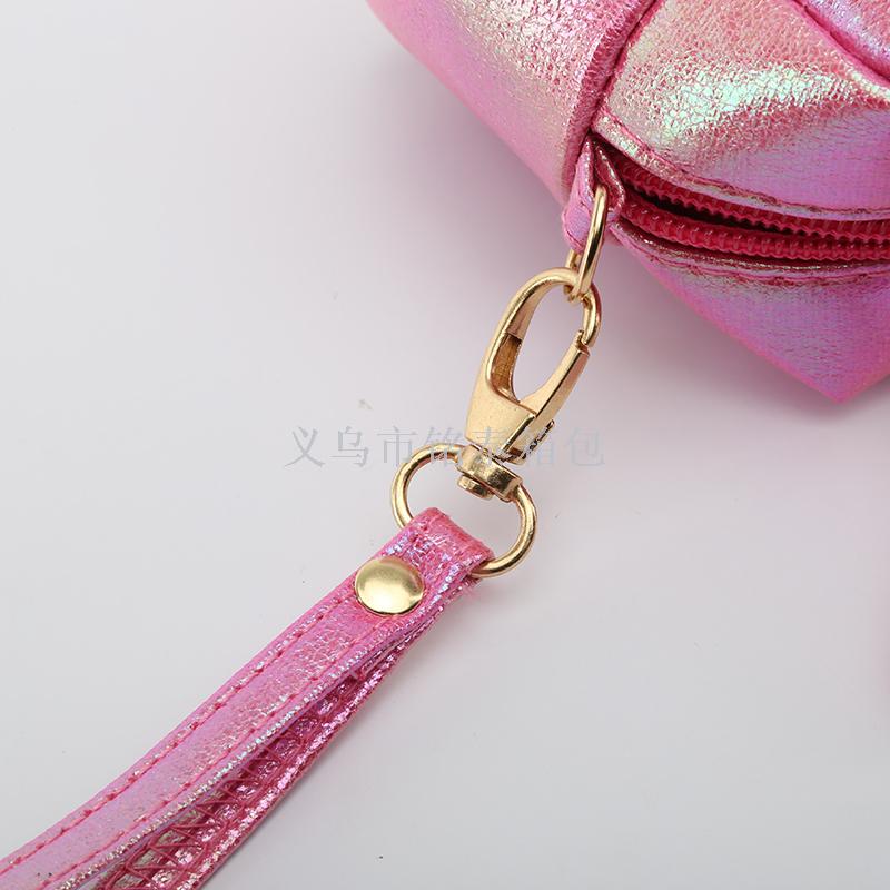 Cross-border hot style crack fish tail prince bag ladies cosmetics bag portable storage bag manufacturers direct sales