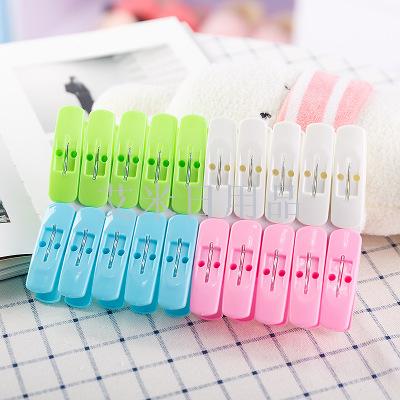 Sh-669-12 plastic clip creative windproof clothes clip socks air clip quilt holder