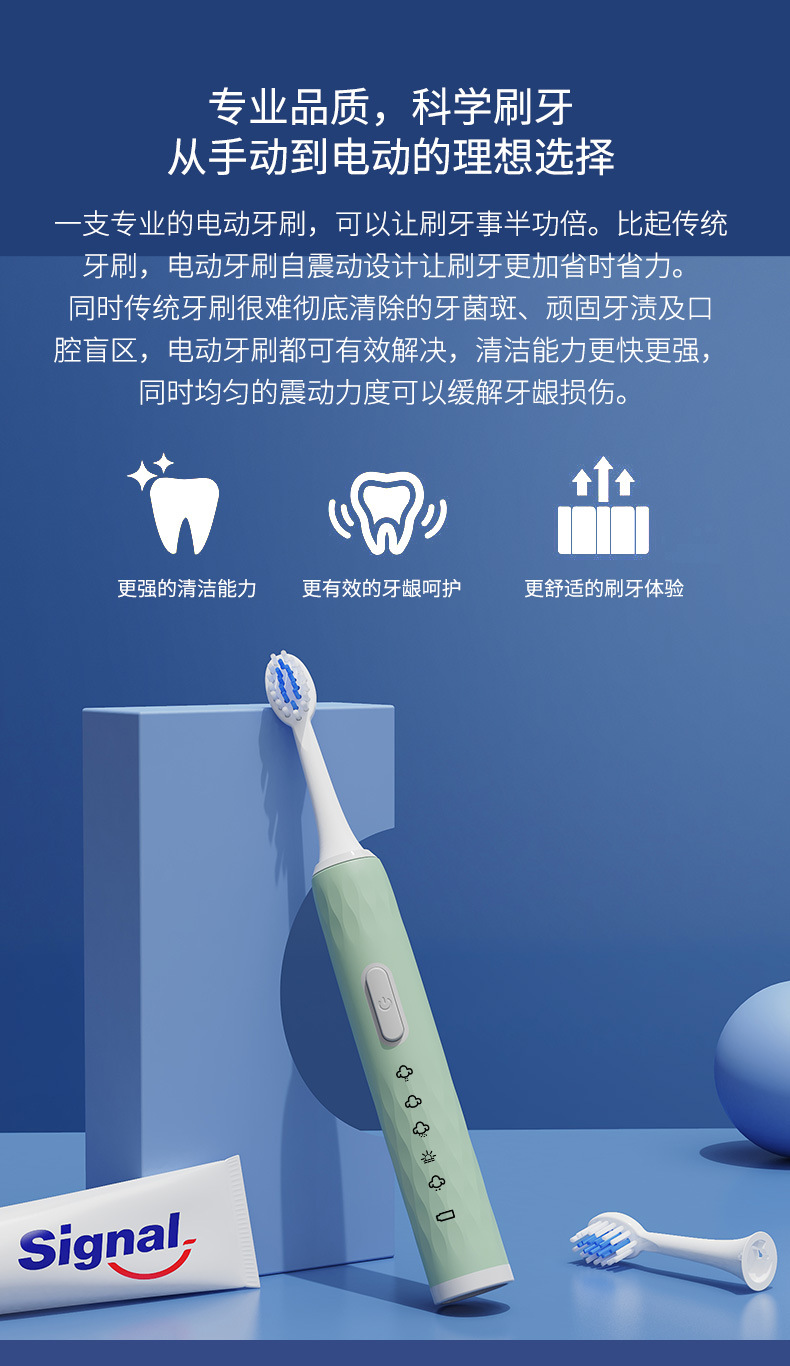 Factory Direct Supply Household Vibration Soft-Bristle Toothbrush Oral Irrigator Rechargeable Automatic Tooth Glass Factory Direct Supply Household Vibration Soft-Bristle Toothbrush Oral Irrigator Rechargeable Automatic Tooth Glass