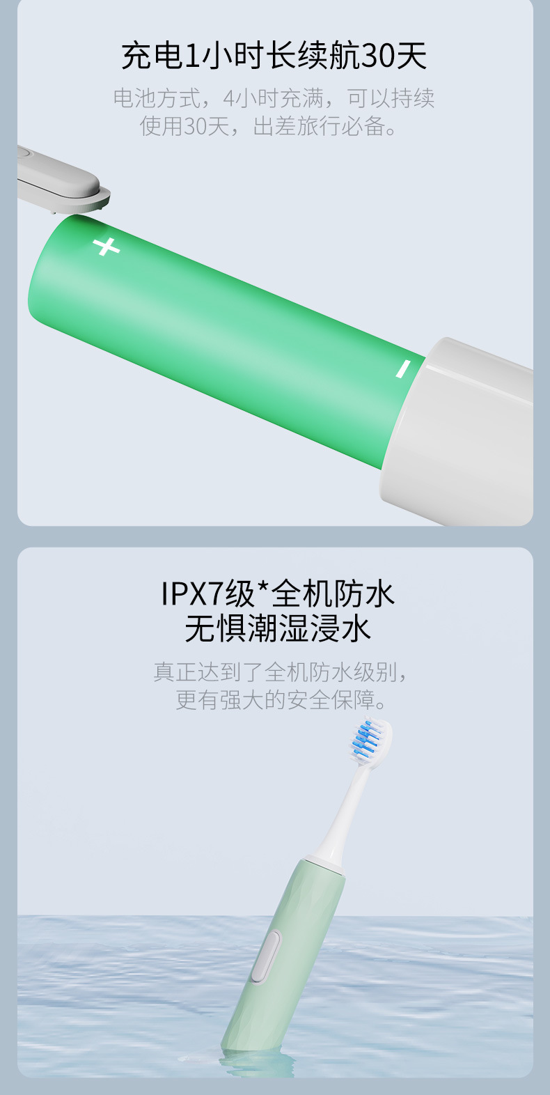 Factory Direct Supply Household Vibration Soft-Bristle Toothbrush Oral Irrigator Rechargeable Automatic Tooth Glass Factory Direct Supply Household Vibration Soft-Bristle Toothbrush Oral Irrigator Rechargeable Automatic Tooth Glass