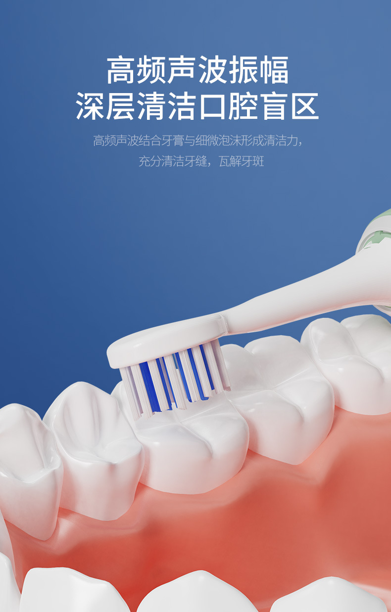 Factory Direct Supply Household Vibration Soft-Bristle Toothbrush Oral Irrigator Rechargeable Automatic Tooth Glass Factory Direct Supply Household Vibration Soft-Bristle Toothbrush Oral Irrigator Rechargeable Automatic Tooth Glass