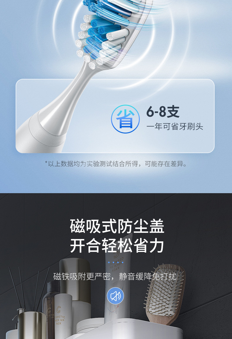 Smart Toothbrush Sterilizer UV Sterilization Toothbrush Holder Wall Hanging Tooth Glass Suit Household Storage Rack