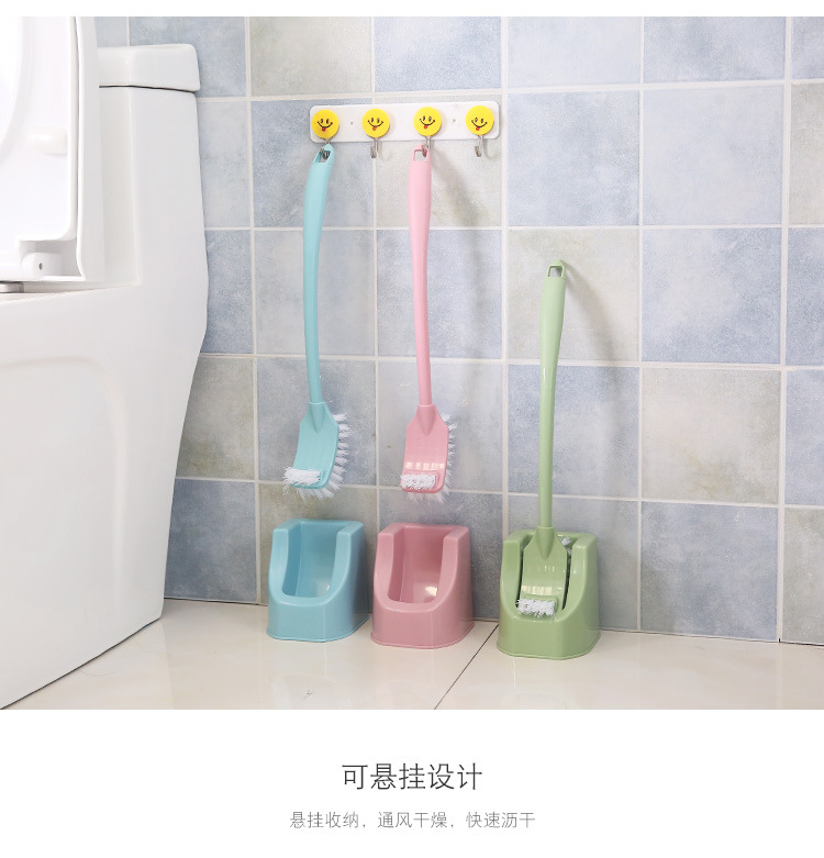 Toilet brush set with toilet brush base and long handle toilet brush Toilet brush set with toilet brush base and long handle toilet brush