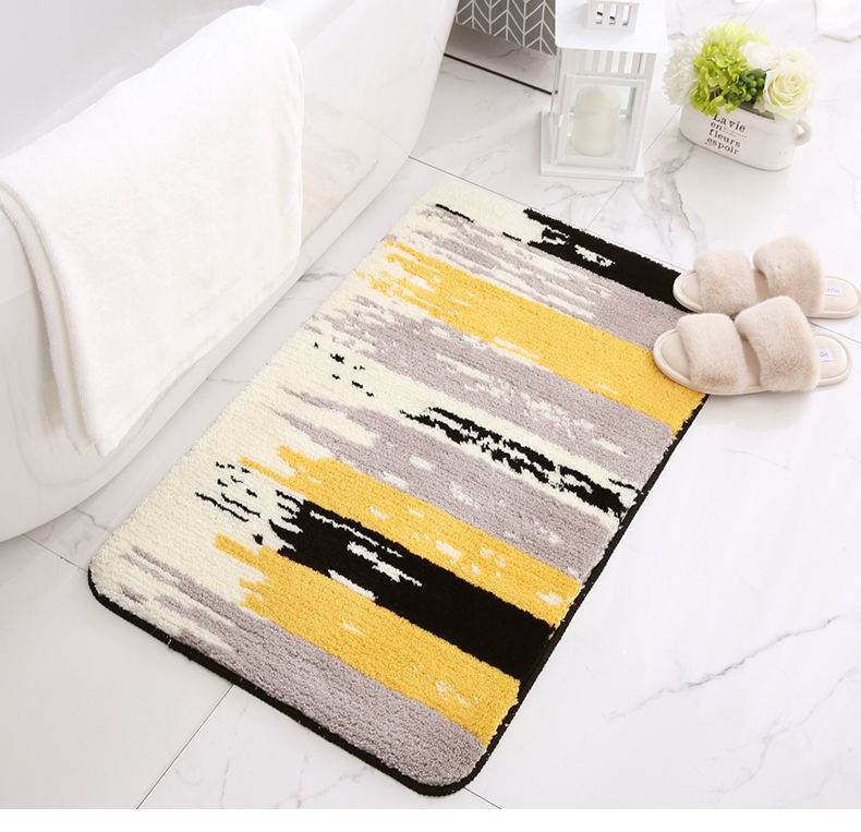 Thickened Microfiber Absorbent Pads Floor Mat Bathroom Bedroom Kitchen Doorway Non-Slip Mat Bathroom Balcony Carpet Thickened Microfiber Absorbent Pads Floor Mat Bathroom Bedroom Kitchen Doorway Non-Slip Mat Bathroom Balcony Carpet