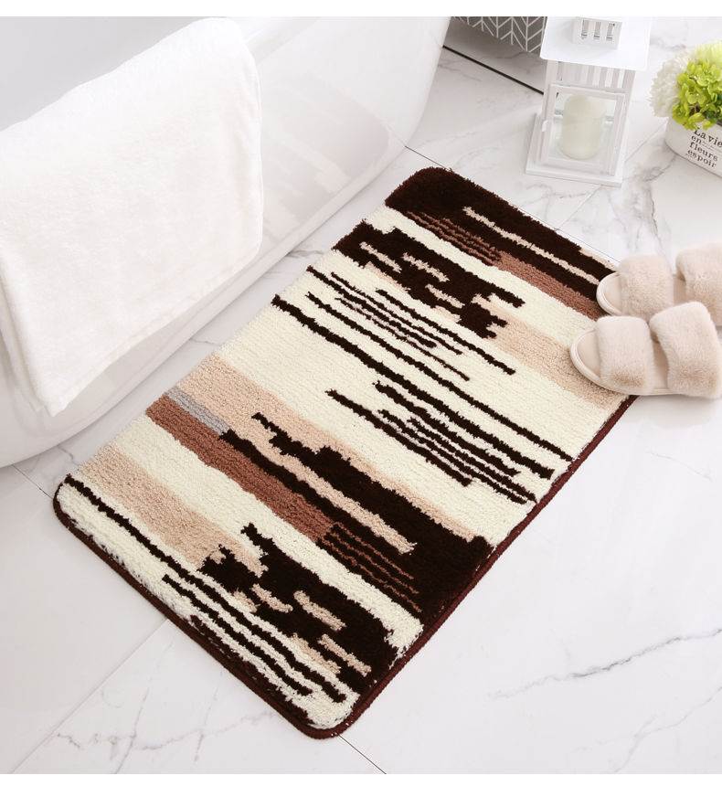 Thickened Microfiber Absorbent Pads Floor Mat Bathroom Bedroom Kitchen Doorway Non-Slip Mat Bathroom Balcony Carpet Thickened Microfiber Absorbent Pads Floor Mat Bathroom Bedroom Kitchen Doorway Non-Slip Mat Bathroom Balcony Carpet