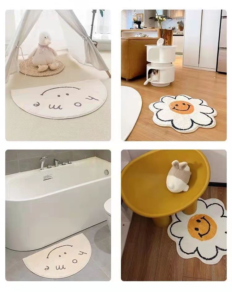 Carpet Living Room Cashmere Absorbent Floor Mat Bathroom Entrance Non-Slip Mat Sofa Coffee Table Cushion Bedside Blanket Carpet Living Room Cashmere Absorbent Floor Mat Bathroom Entrance Non-Slip Mat Sofa Coffee Table Cushion Bedside Blanket