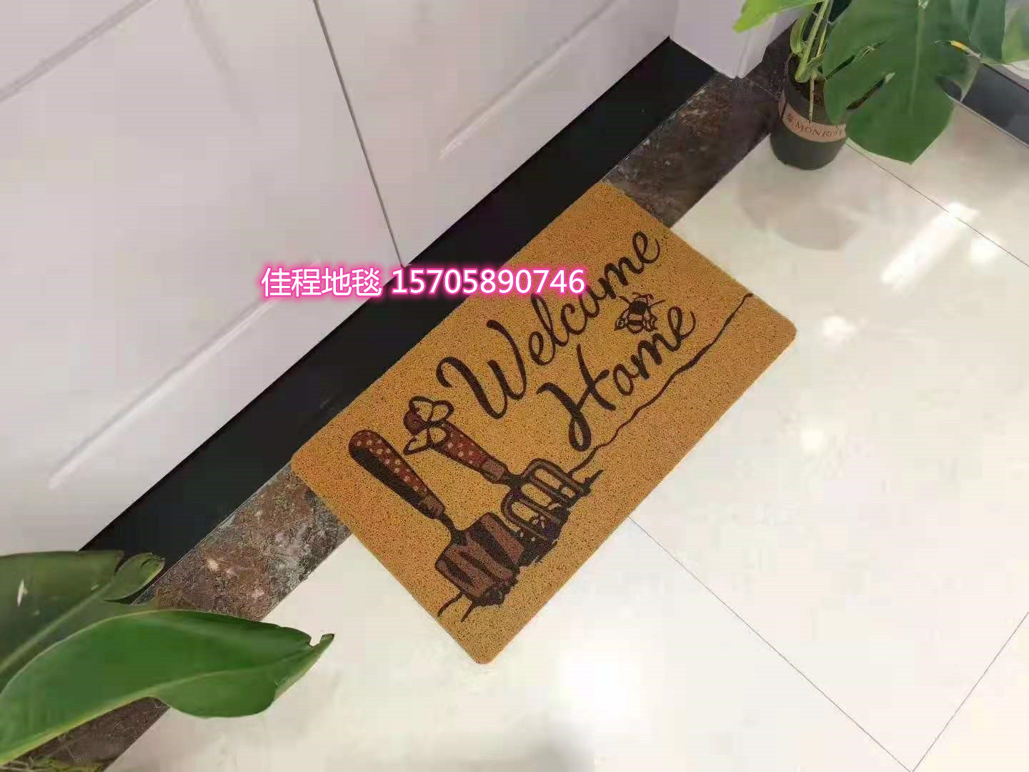 New PVC Spray Printing Floor Mat Brushed Non-Slip Mat Non-Slip Doormat and Foot Mat New Brown Welcome Floor Mat New PVC Spray Printing Floor Mat Brushed Non-Slip Mat Non-Slip Doormat and Foot Mat New Brown Welcome Floor Mat