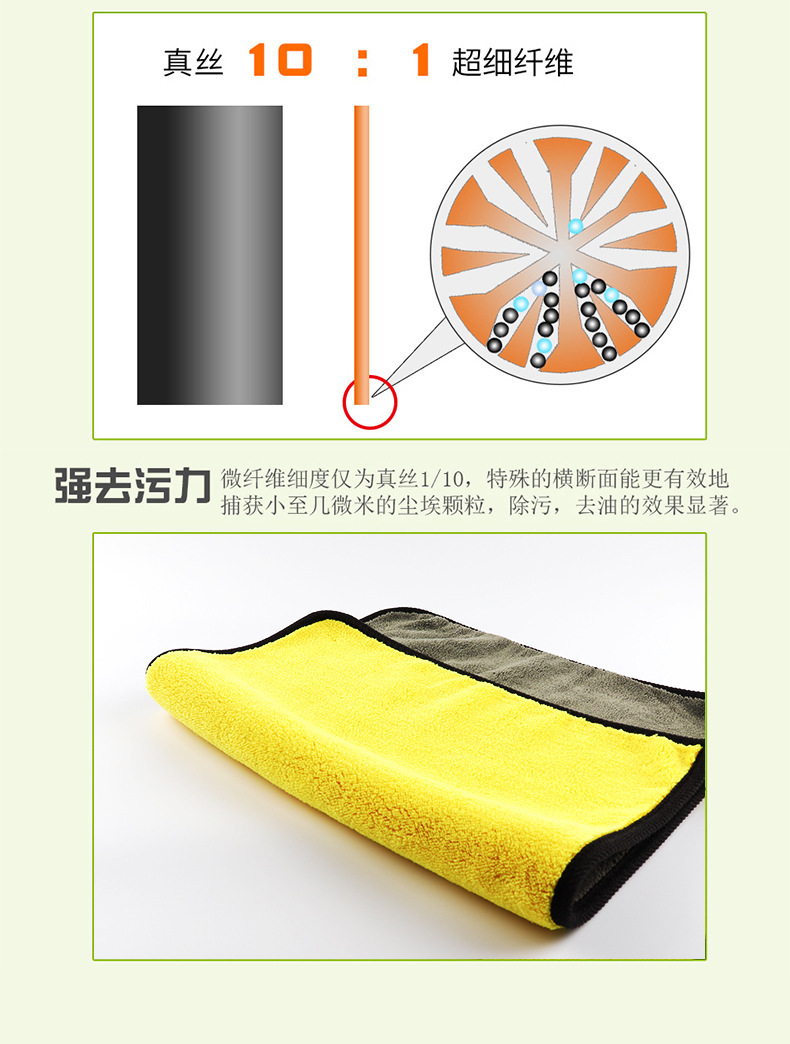 Car Towel Absorbent Thickened Double-Sided Coral Fleece Car Towel Large Fiber Car Wash Car Washing Cloth Lint-Free Car Towel Absorbent Thickened Double-Sided Coral Fleece Car Towel Large Fiber Car Wash Car Washing Cloth Lint-Free