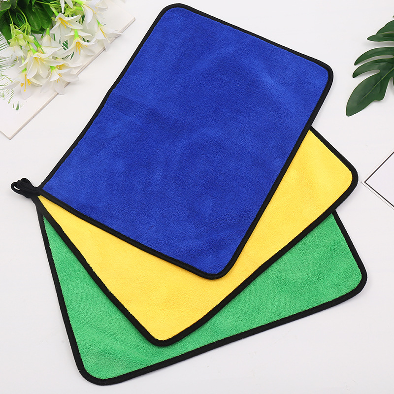 Car Wash Towel Car Washing Cloth Special Towel Car Glass Absorbent Non-Lint Thickened Large Deerskin Towel Cloth