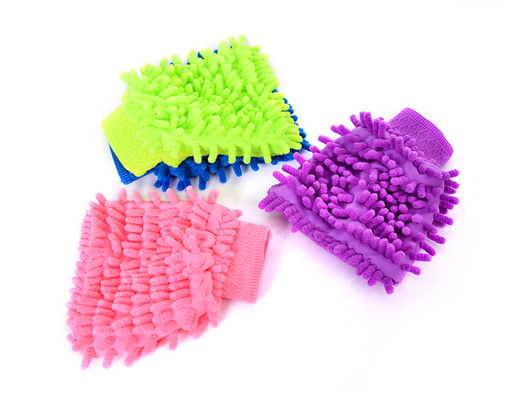 Household Daily Necessities Microfiber Double-Sided Thickened Chenille Car Wash Gloves Car Washing Tools Cleaning Cloth Household Daily Necessities Microfiber Double-Sided Thickened Chenille Car Wash Gloves Car Washing Tools Cleaning Cloth