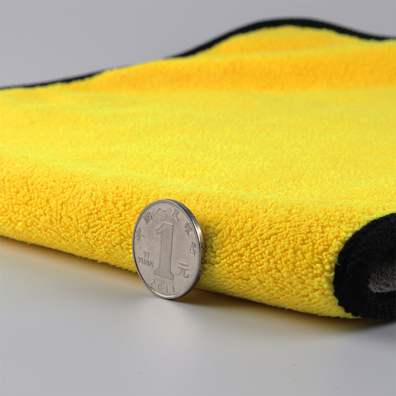 Car Wash Coral Fleece Towel Car Washing Cloth Absorbent Extra Thick No Hair Shedding Special for Car Glass Traceless Rag