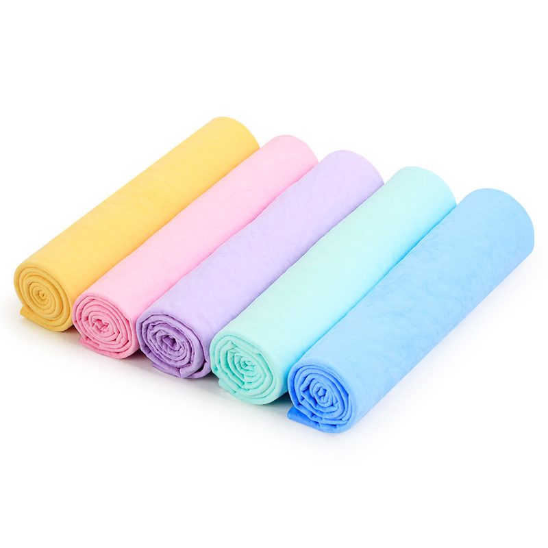 PVA Imitation Deer Leather Towel Absorbent Car Towel Car Wash Suede Pet Deerskin Car Wash Towel Car Washing Cloth