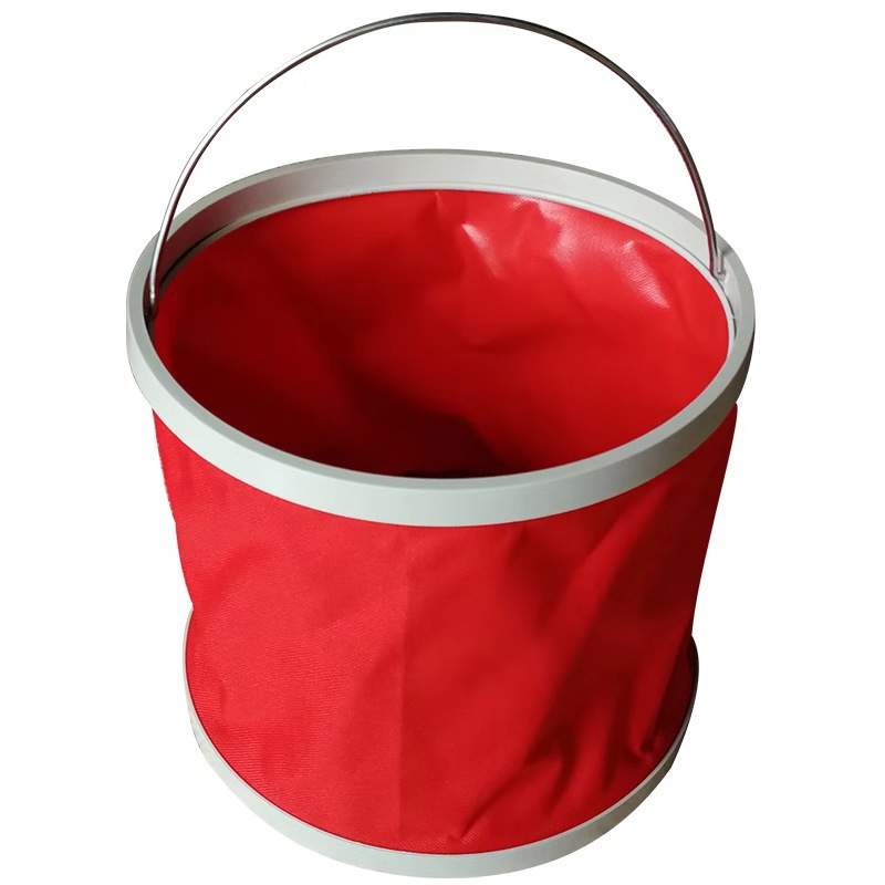 Cloth Collapsible Bucket Outdoor Car Washing Tools Fishing Bucket Cleaning Folding Bucket Car Wash Supplies for Fishing