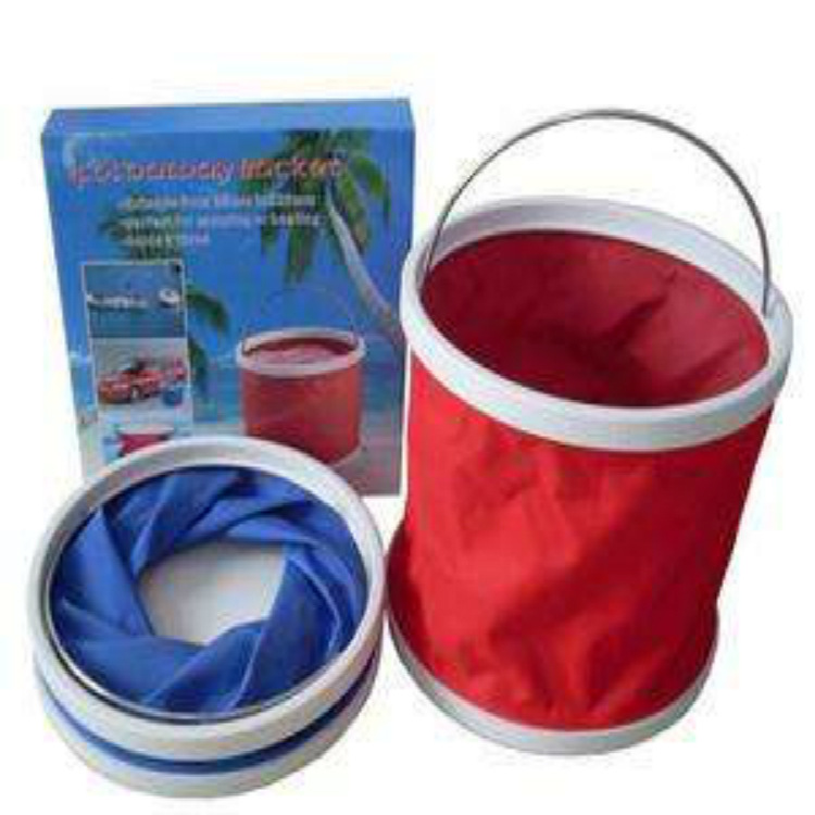 Cloth Collapsible Bucket Outdoor Car Washing Tools Fishing Bucket Cleaning Folding Bucket Car Wash Supplies for Fishing