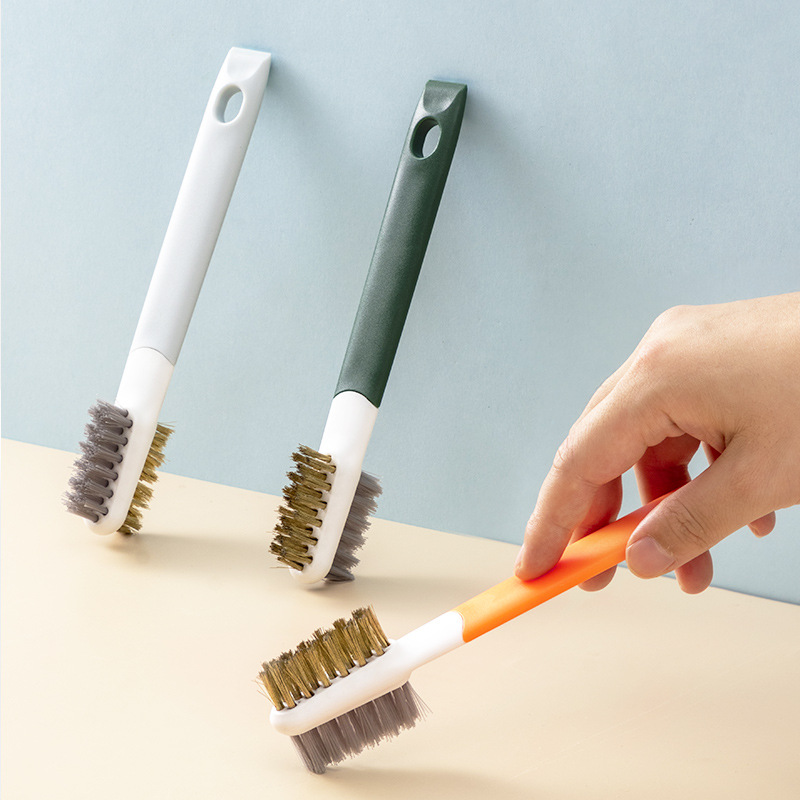 Cleaning Brush Kitchen Stove Decontamination Special Steel Wire Small Brush Gap Cleaning Tool Home Tool clean brush