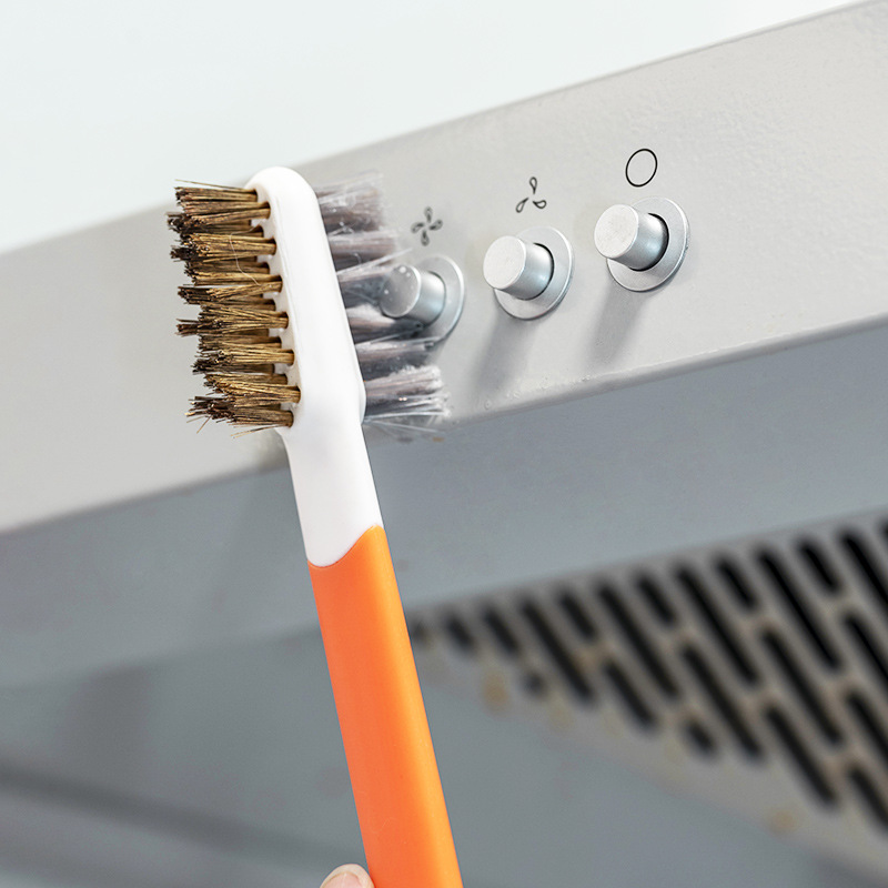 Cleaning Brush Kitchen Stove Decontamination Special Steel Wire Small Brush Gap Cleaning Tool Home Tool clean brush