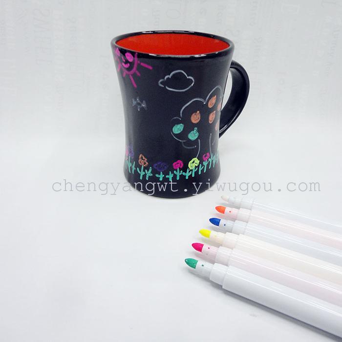 Chalkboard pens pen LED light panels of glass ceramics with a brush is easy to clean without leaving any traces Chalkboard pens pen LED light panels of glass ceramics with a brush is easy to clean without leaving any traces