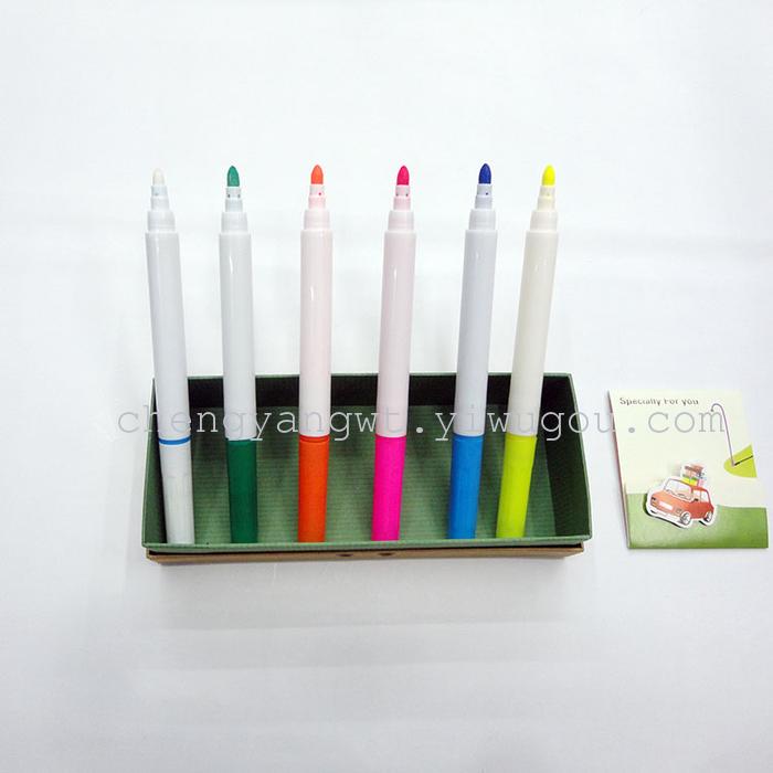 Chalkboard pens pen LED light panels of glass ceramics with a brush is easy to clean without leaving any traces Chalkboard pens pen LED light panels of glass ceramics with a brush is easy to clean without leaving any traces