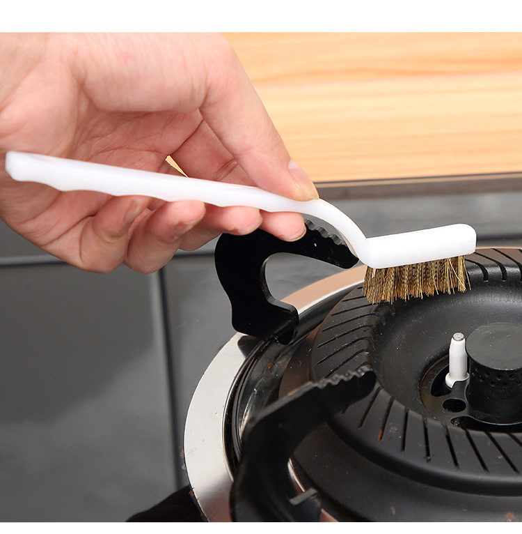 Km577 kitchen instrument powerful decontamination brush gas focus brush oil removal clean brush nylon copper wire brush Km577 kitchen instrument powerful decontamination brush gas focus brush oil removal clean brush nylon copper wire brush