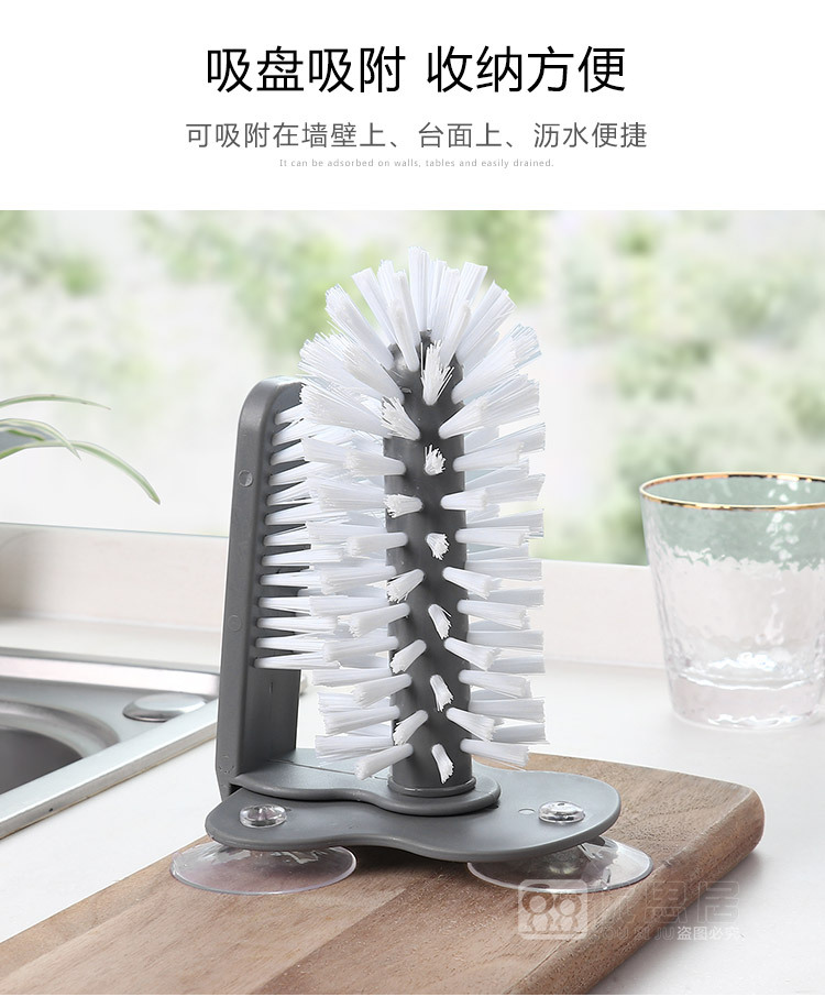 clean brush Artifact Milk Tea Shop Suction Wall Glass Cleaning Brush Household Kitchen Suction Cup Rotating Cup Brush clean brush Artifact Milk Tea Shop Suction Wall Glass Cleaning Brush Household Kitchen Suction Cup Rotating Cup Brush