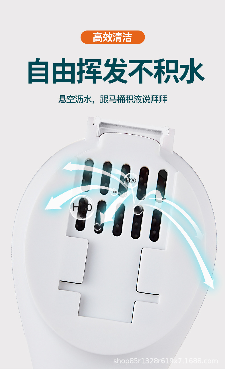 Baseball Bat Toilet Brush No Dead Angle Home Toilet Brush Wall-Mounted Creative Automatic Opening clean brush