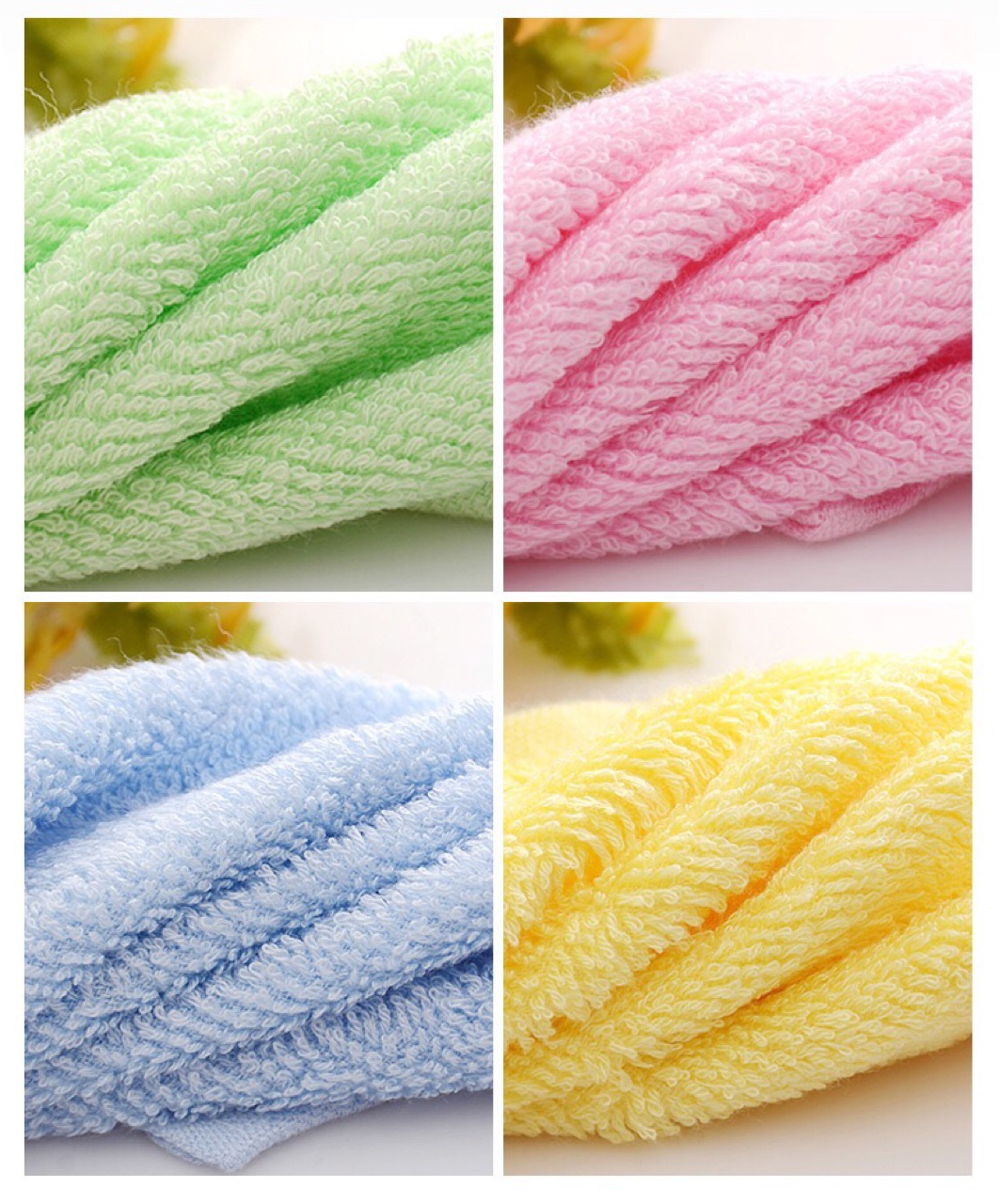 Non-Stick Oil Kapok Dish Towel Soft and Smooth Color Bright Independent Packaging Kitchen Good Helper kitchen towel