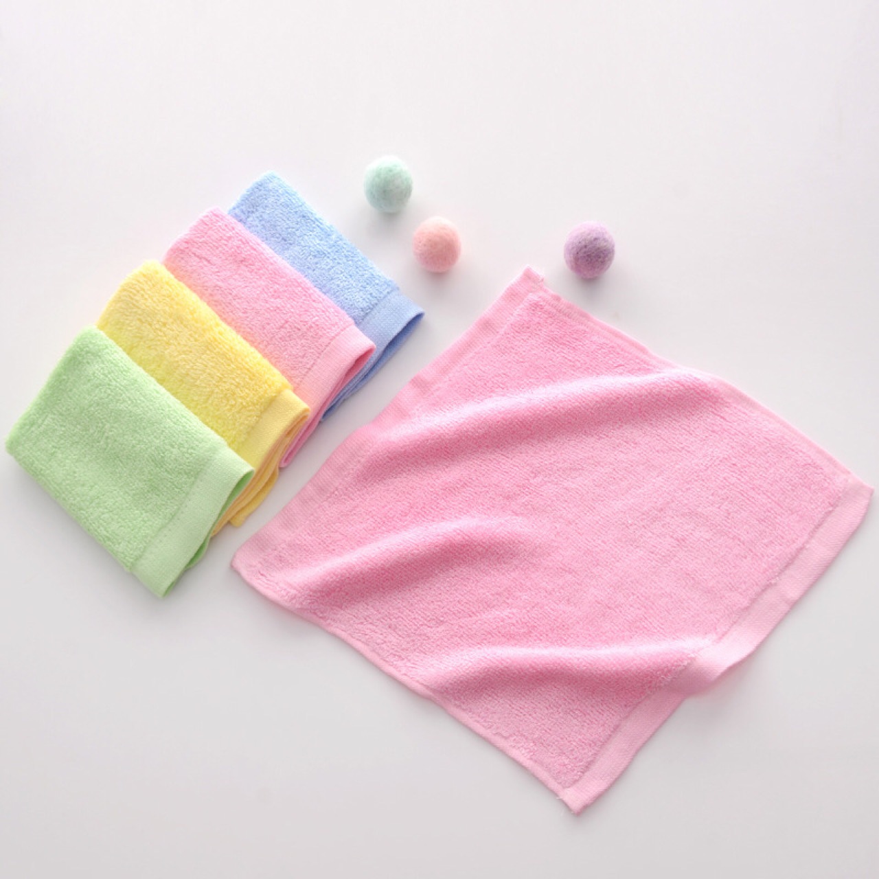 Non-Stick Oil Kapok Dish Towel Soft and Smooth Color Bright Independent Packaging Kitchen Good Helper kitchen towel