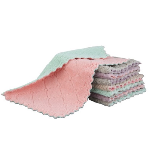 Lazy Rag Dish Towel Household Wipes Household Cleaning Kitchen Supplies Absorbent Oil-Free Cleaning Cloth