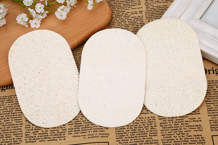 Kitchen Dish Towel Scouring Pad Loofah Brush Pot Cleaning Oil Removing Solid Color Rag Whole Loofah