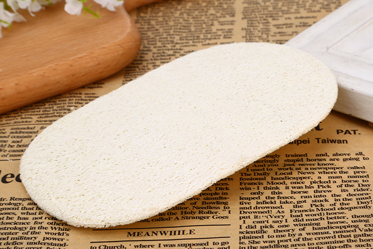 Kitchen Dish Towel Scouring Pad Loofah Brush Pot Cleaning Oil Removing Solid Color Rag Whole Loofah